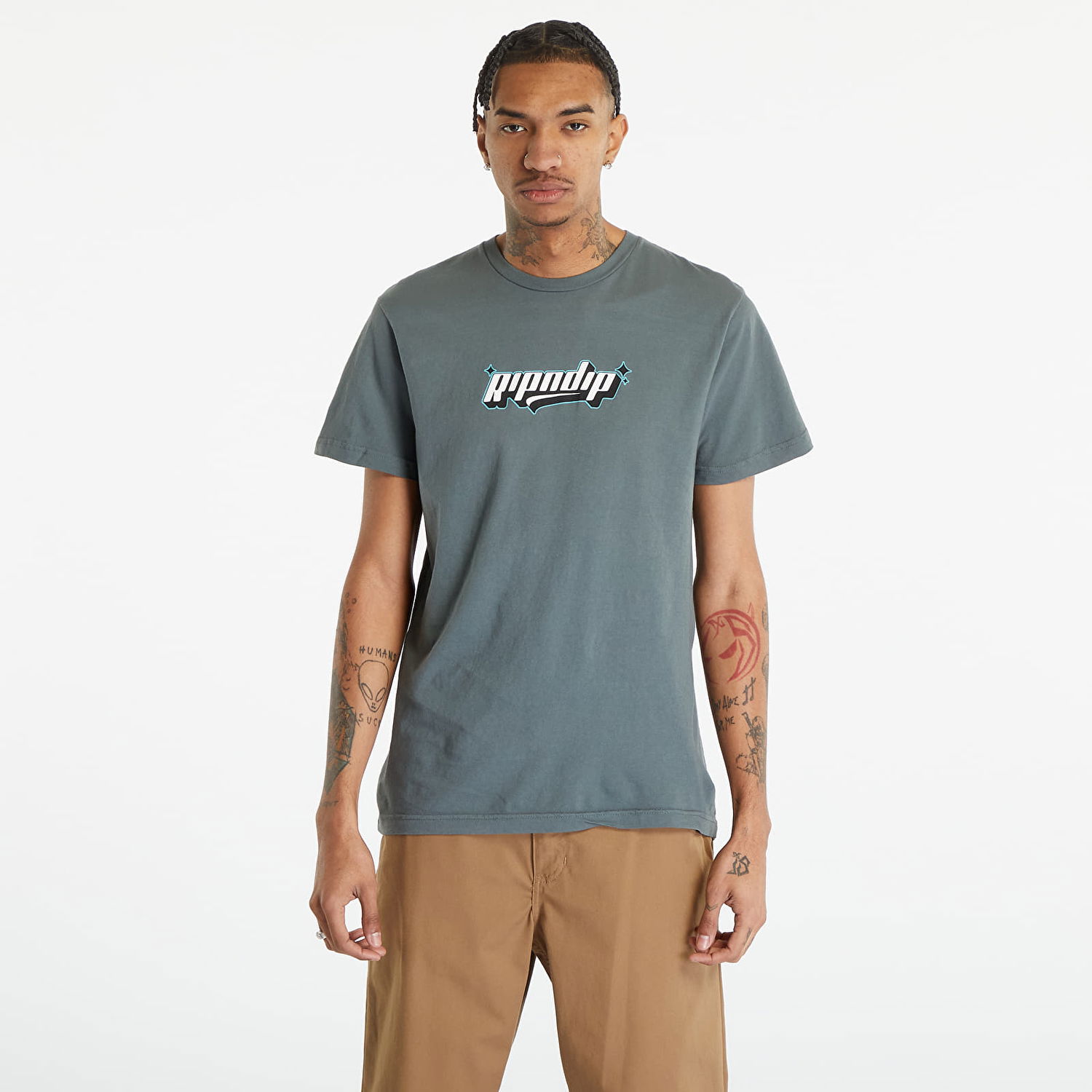 Tričko RIPNDIP Desperado Tee Šedá | RND9958, 0