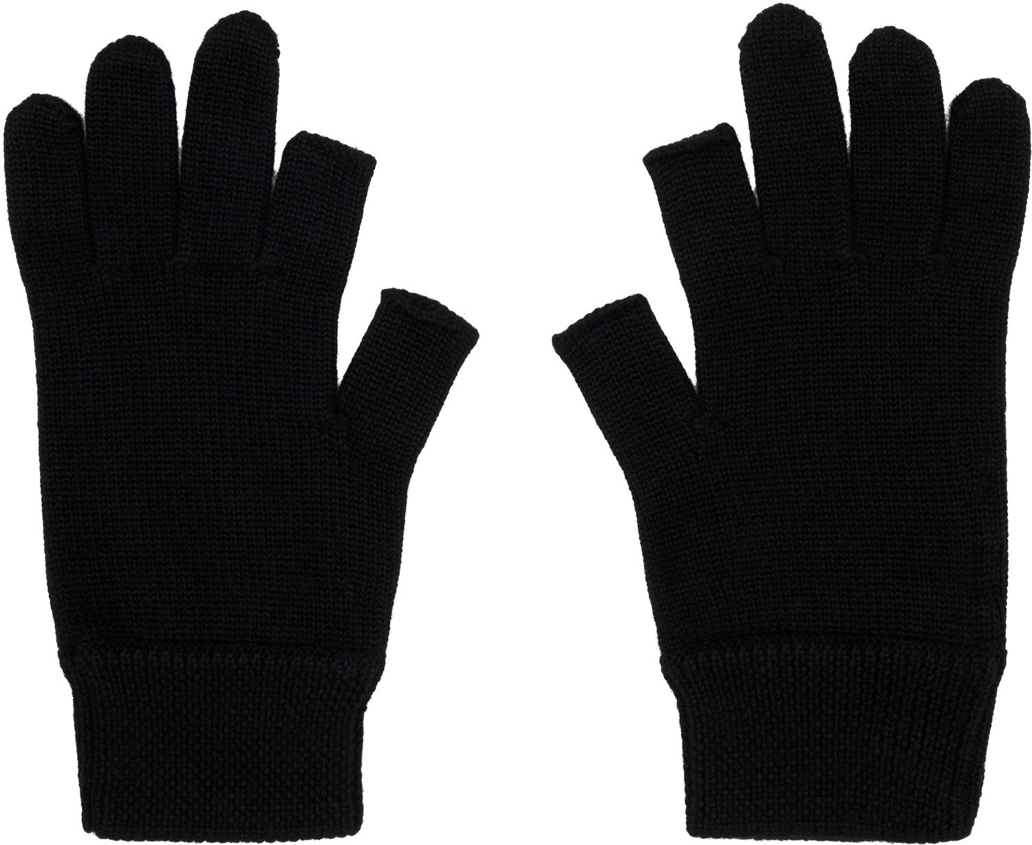 Rukavice Rick Owens Rick Owens Concordians Touchscreen Gloves Čierna | RU02E1492 WS, 1