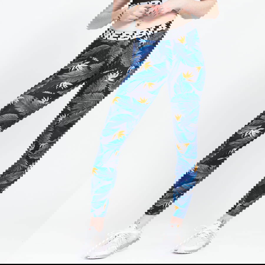 Legíny NEBBIA Mid-Waist Ocean Power Leggings Modrá | 566, 0