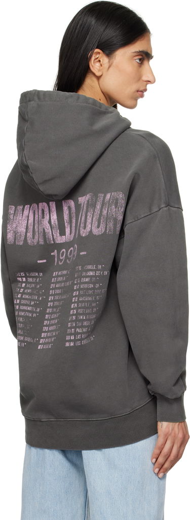 Mikina Ksubi Ksubi World Tour Oh G Hoodie Šedá | WPS25FL003, 2