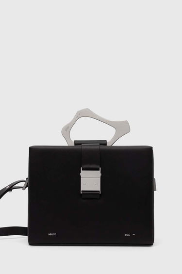 Kabelka HELIOT EMIL Heliot Emil Leather Handbag Čierna | HE.15.42.L03.BLK01, 0