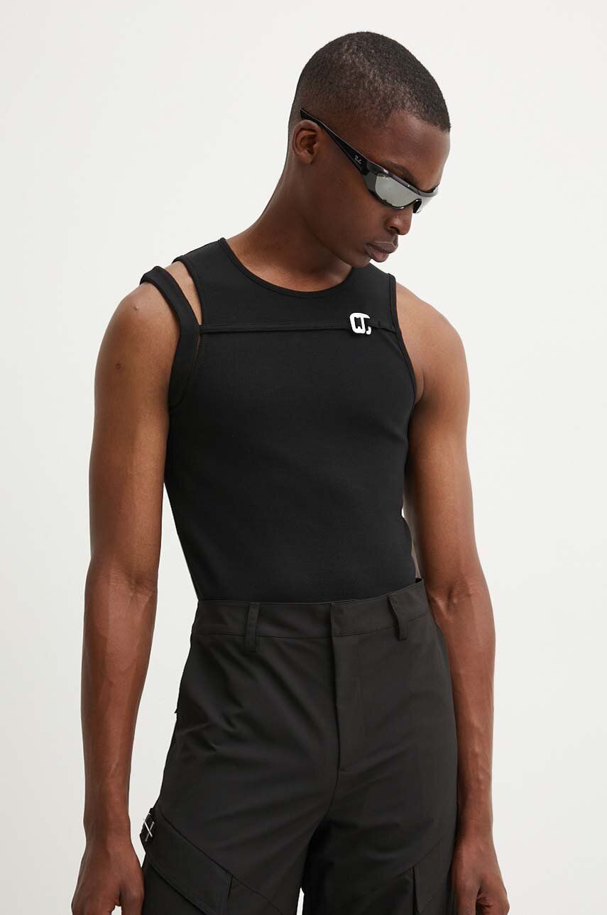 Tielko HELIOT EMIL Cutout Detail Tank Top Čierna | PREAW24.M.09.118, 1