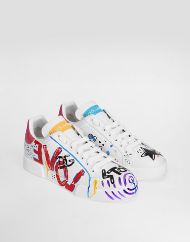 Tenisky a topánky Dolce & Gabbana Portofino With Lettering Rôznofarebný | CK1545AD4628Z416, 1