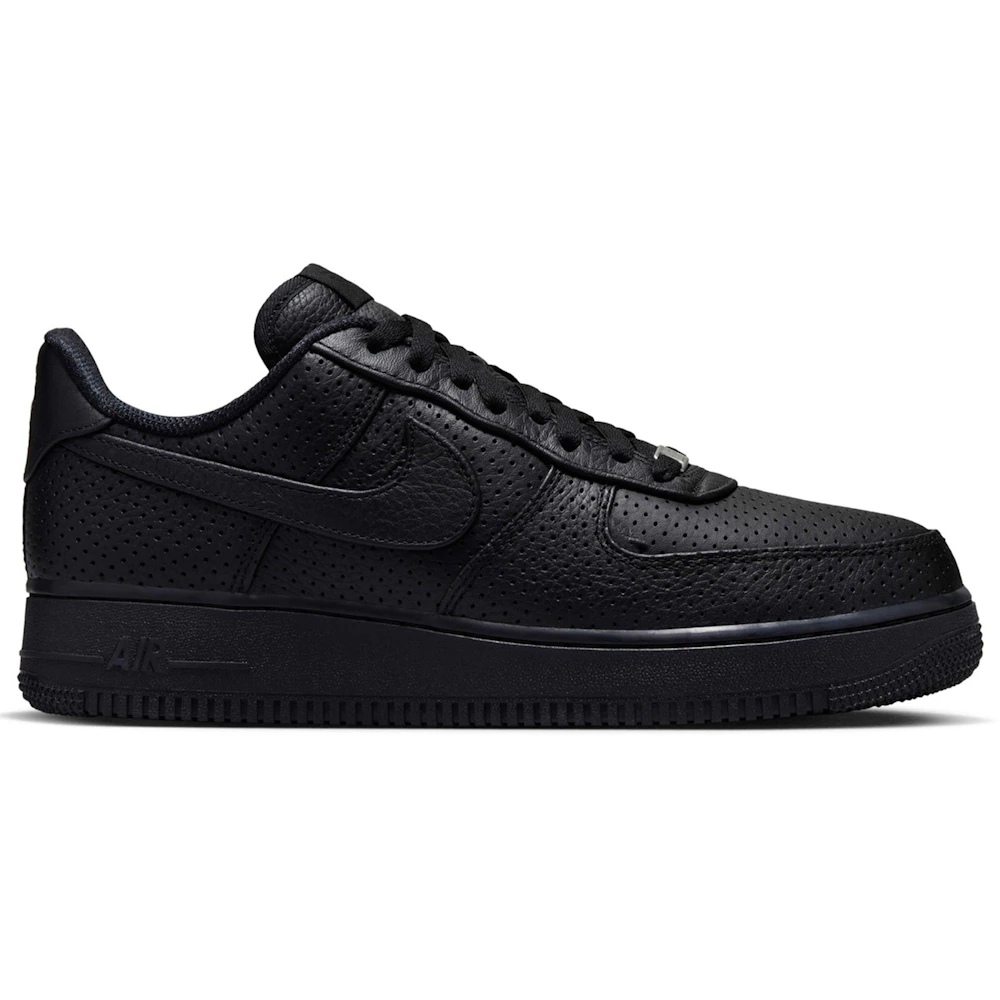 Tenisky a topánky Nike Air Force 1 Low SP Triple Black Perforated Čierna | HF8189-001