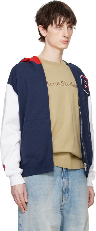 Mikina BAPE Shark Full Zip Hoodie Modrá | 001ZPK70115301M, 1