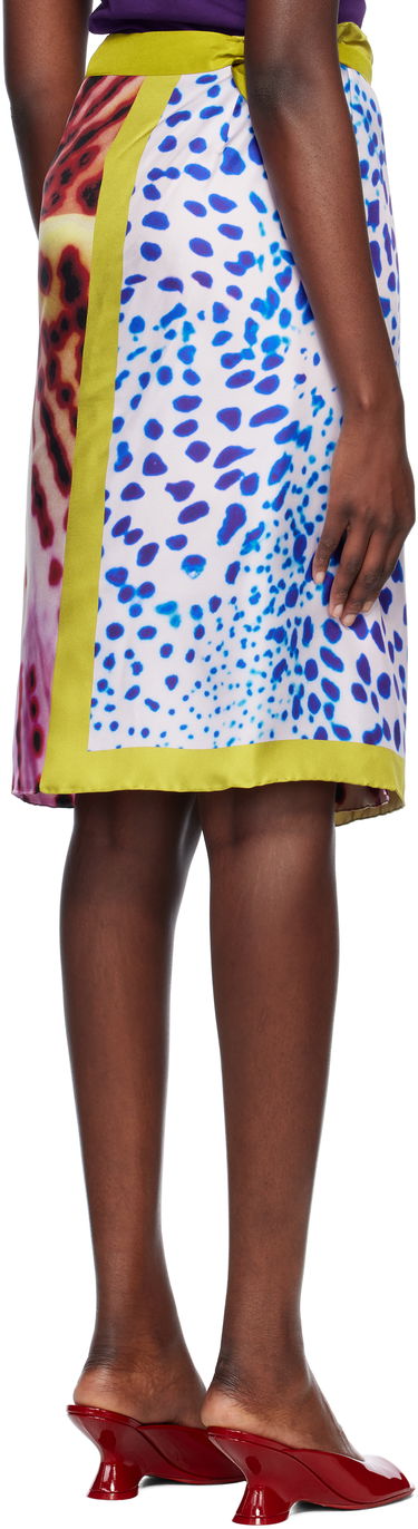 Sukňa Dries Van Noten Dries Van Noten Wrap Scarf Midi Skirt Rôznofarebný | 251-010815-1017, 2