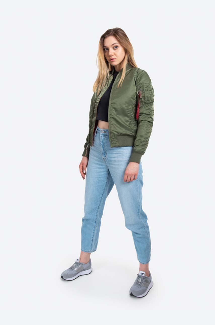Bomber bunda Alpha Industries MA-1 VF 59 Bomber Jacket Zelené | 133009.01, 1