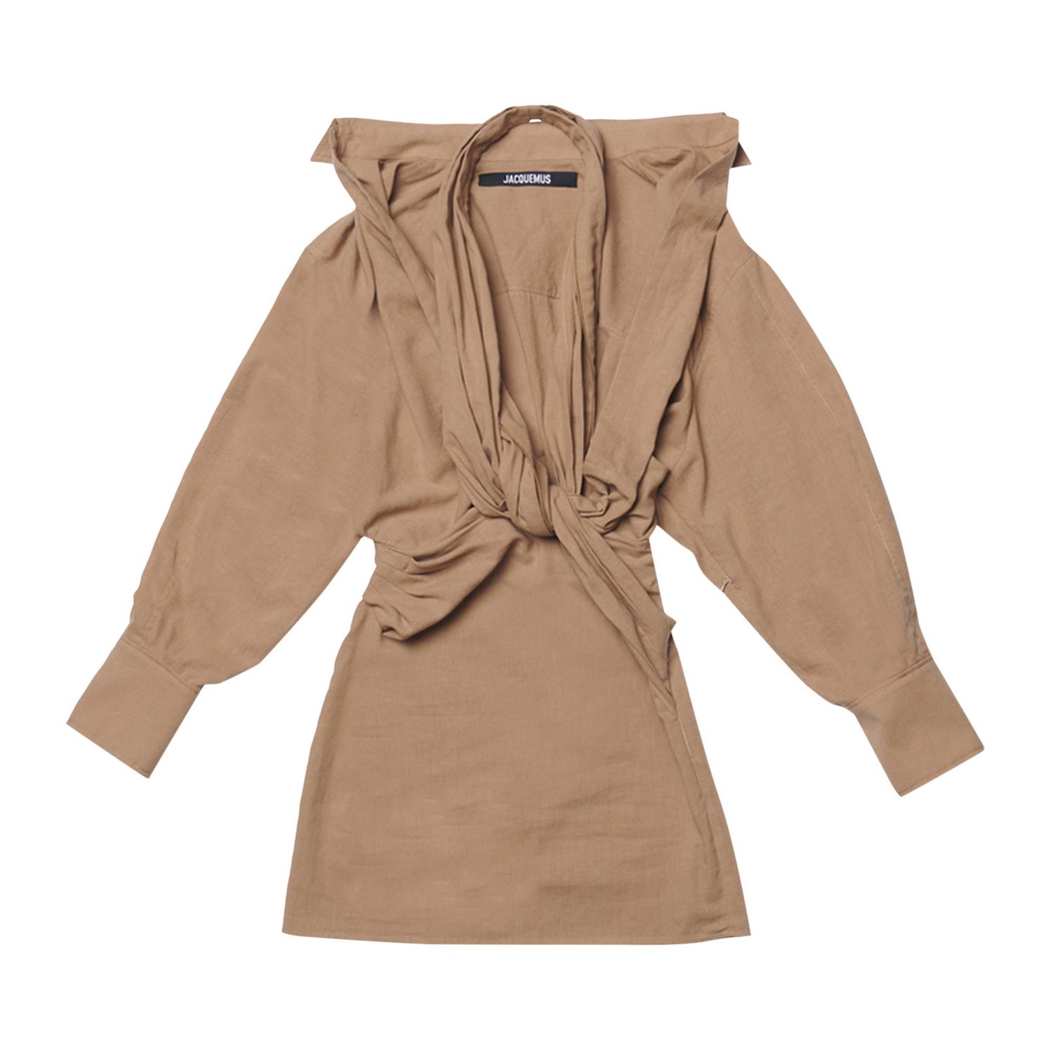 Šaty Jacquemus La Robe Agui Dress Béžová | 223DR033 1061 150, 1
