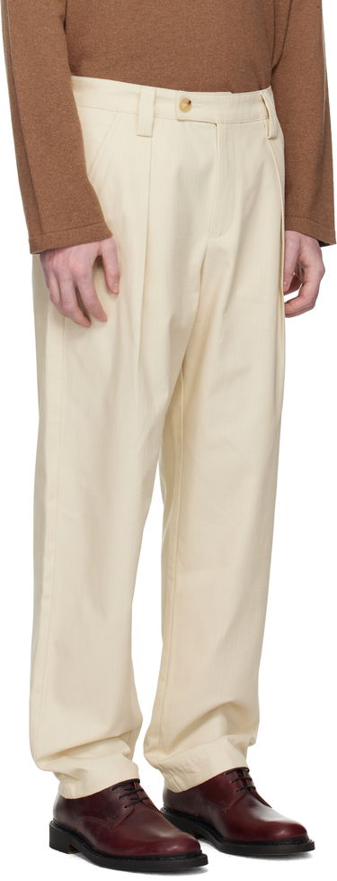 Nohavice A.P.C. A.P.C. Renato Pleated Trousers Čierna | COHHW-H08428, 4