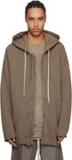 Rick Owens DRKSHDW Hollywood Peter Zip-Up Hoodie