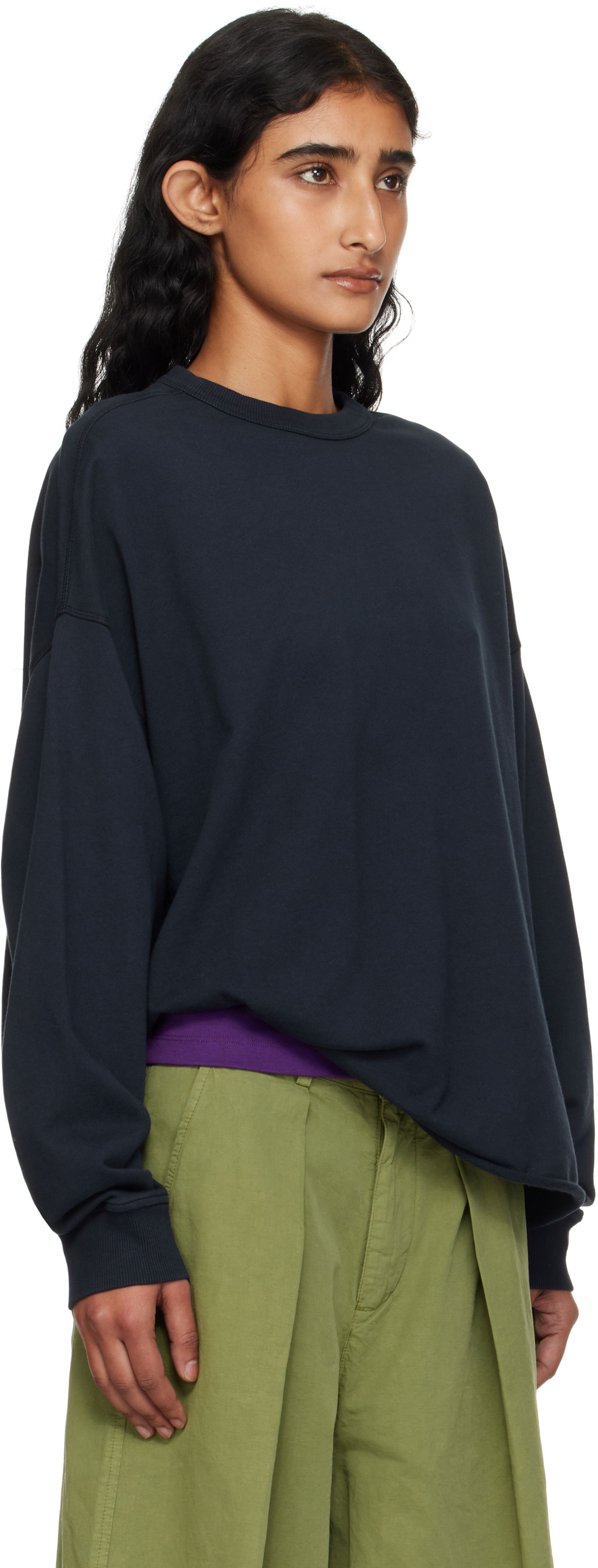 Mikina YMC YMC Studio Sweatshirt Čierna | Q7YMB, 1