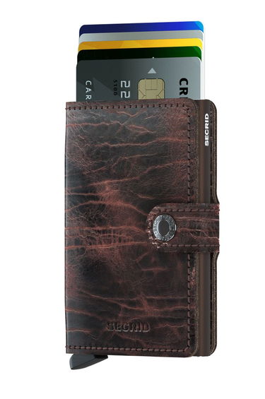 Peňaženka Secrid Leather Wallet Hnedá | MDM.Cacao.Brown, 1