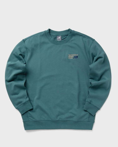 Tričko New Balance Athletics Premium Logo Crew men Sweatshirts green in size:XXL Zelené | MT41547-NUS, 0