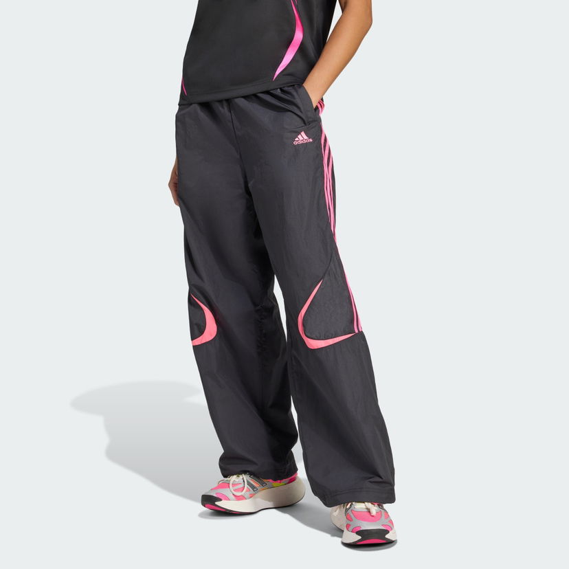 Nohavice adidas Performance Teamgeist Adicolor Oversize Track Pants Čierna | JZ8261