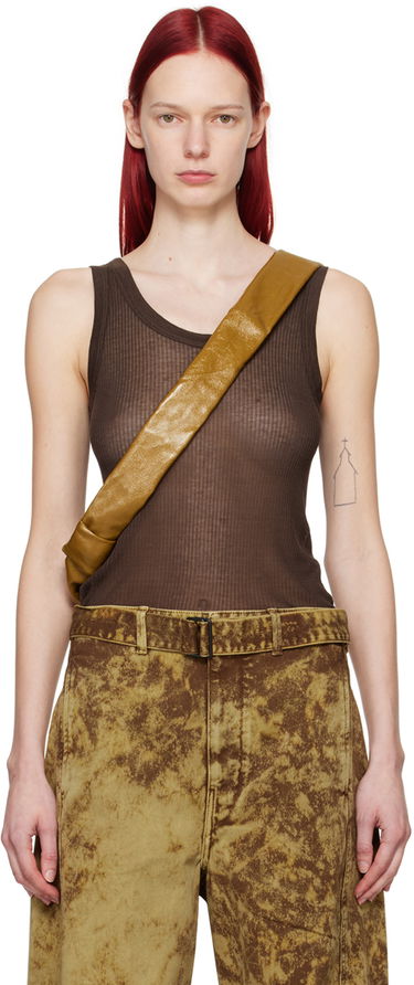 Tielko LEMAIRE Seamless Tank Top Hnedá | TO1156 LK1017, 0