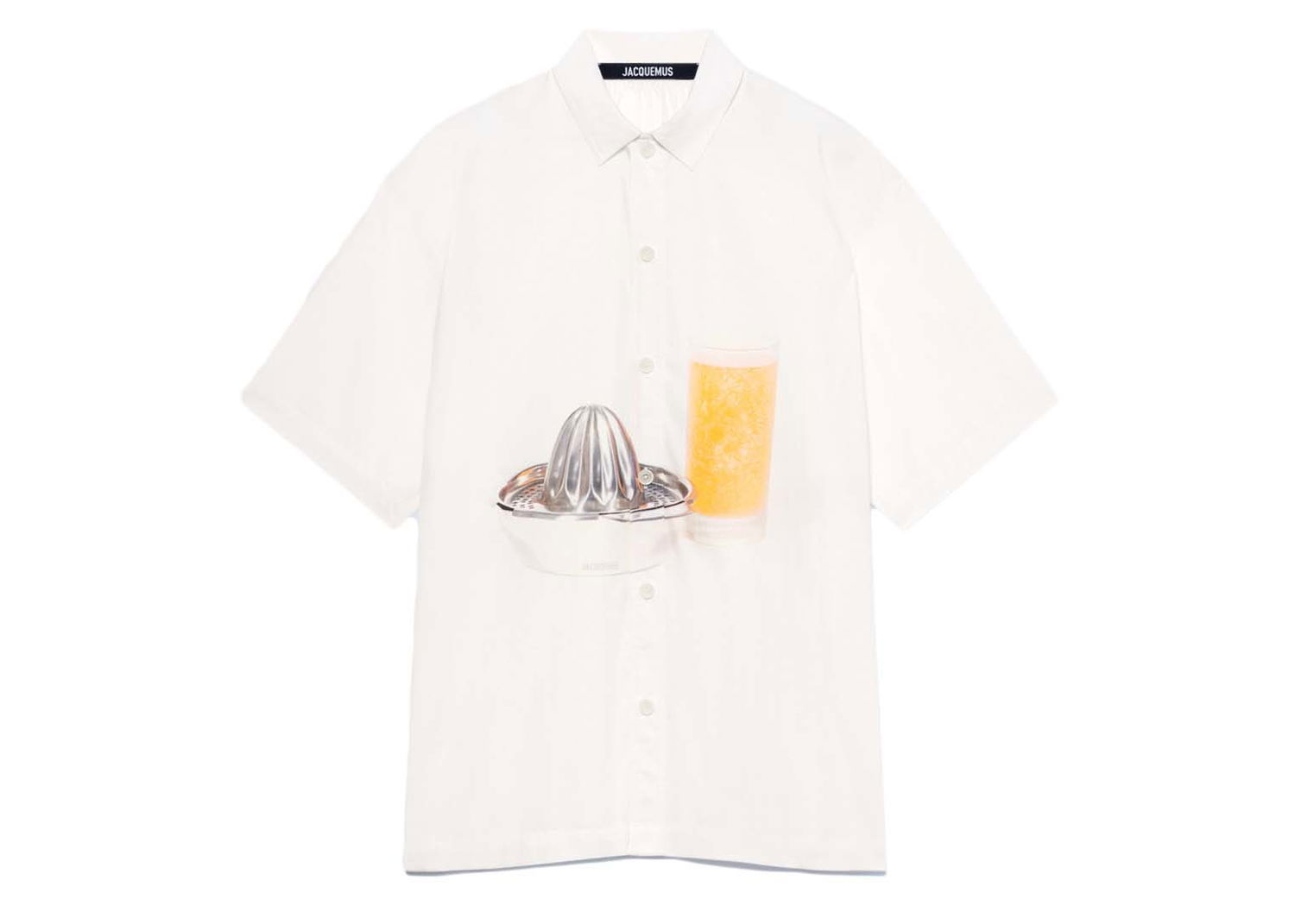 Košeľa Jacquemus La Chemise Moisson Press Sleeved Biela | 215SH009-1055 1BF, 0
