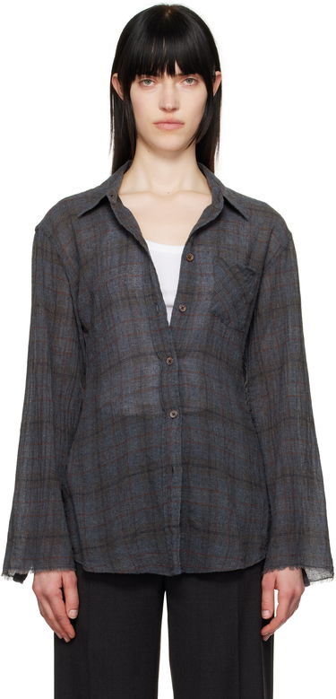Košeľa OUR LEGACY OUR LEGACY Daisy Plaid Shirt Šedá | W2252DB, 0