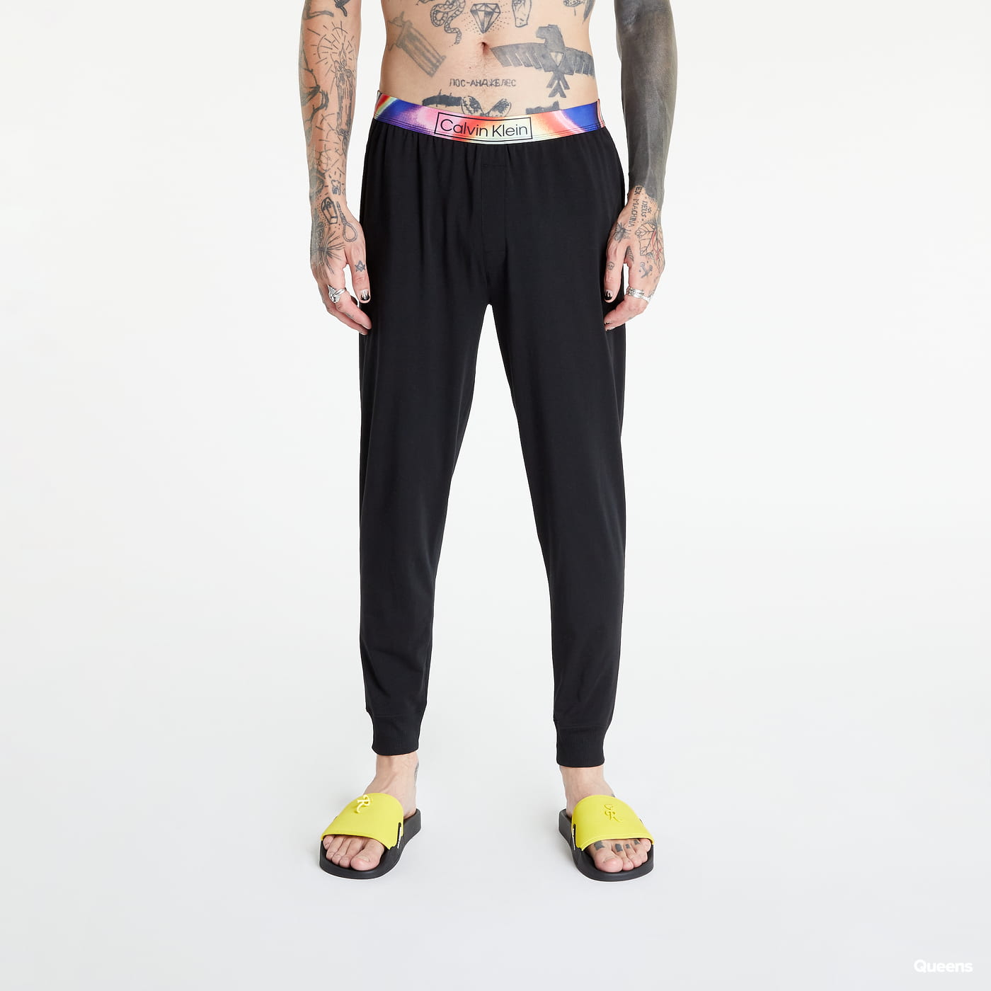Tepláky CALVIN KLEIN Lounge Joggers Pride Čierna | NM2251E UB1, 0