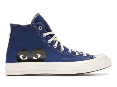 Tenisky a topánky Converse Comme des Garçons PLAY x Chuck 70 High "Blue Quartz" Modrá | 171846C, 0