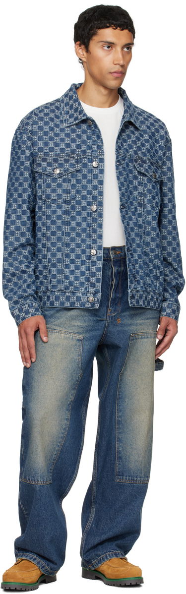 Džínsy Ksubi Maxx Operator Rodeo Distressed Carpenter Loose Fit Jeans Modrá | MFA25DJ034, 3