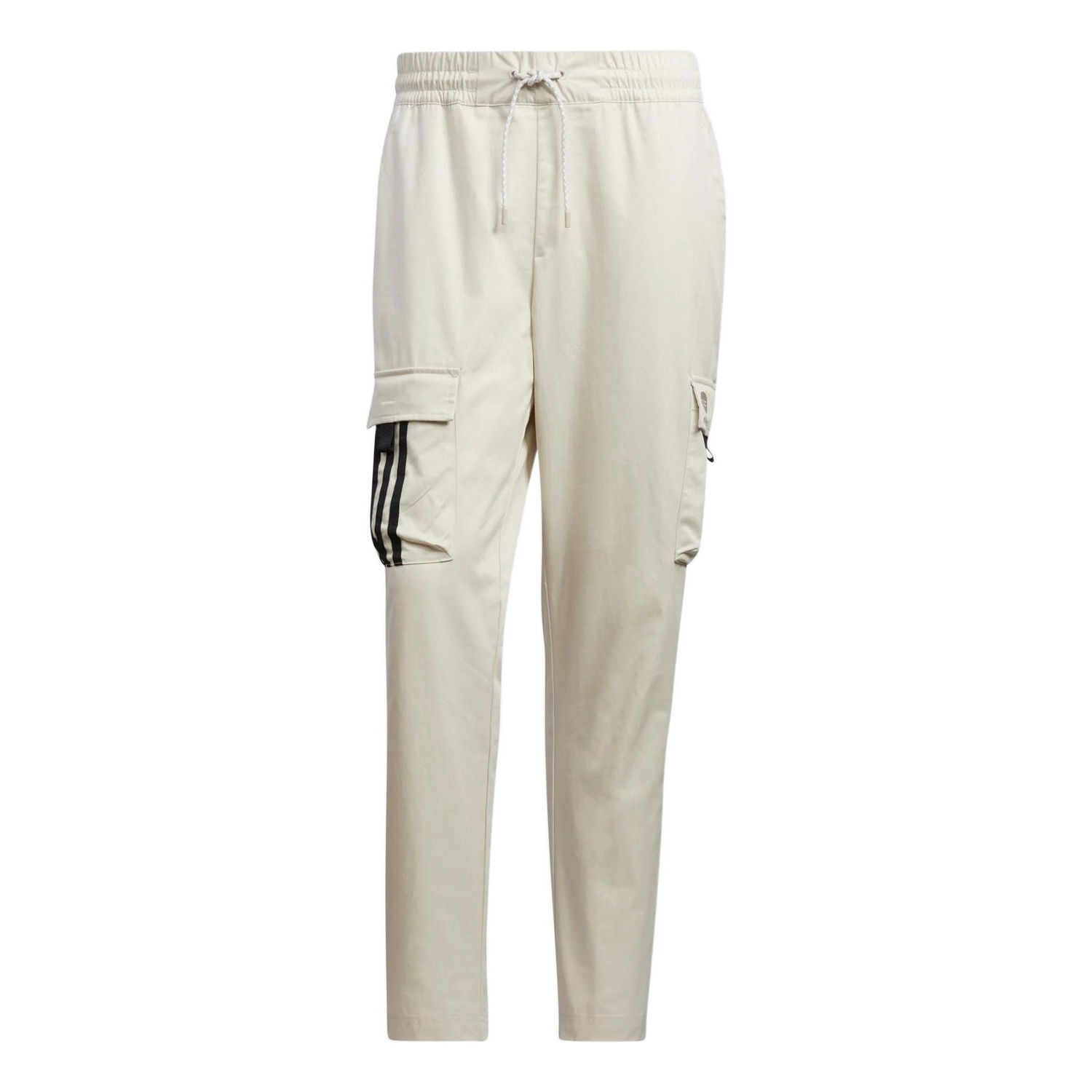 Cargo nohavice adidas Originals Neo Stripe Casual Pants Béžová | HC9672, 0