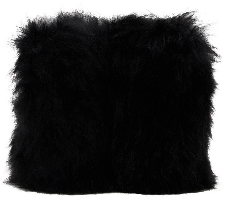 Kabáty We11done We11done Fur Moccasin Boots Čierna | WD-AO2-24-459-W-BK, 1