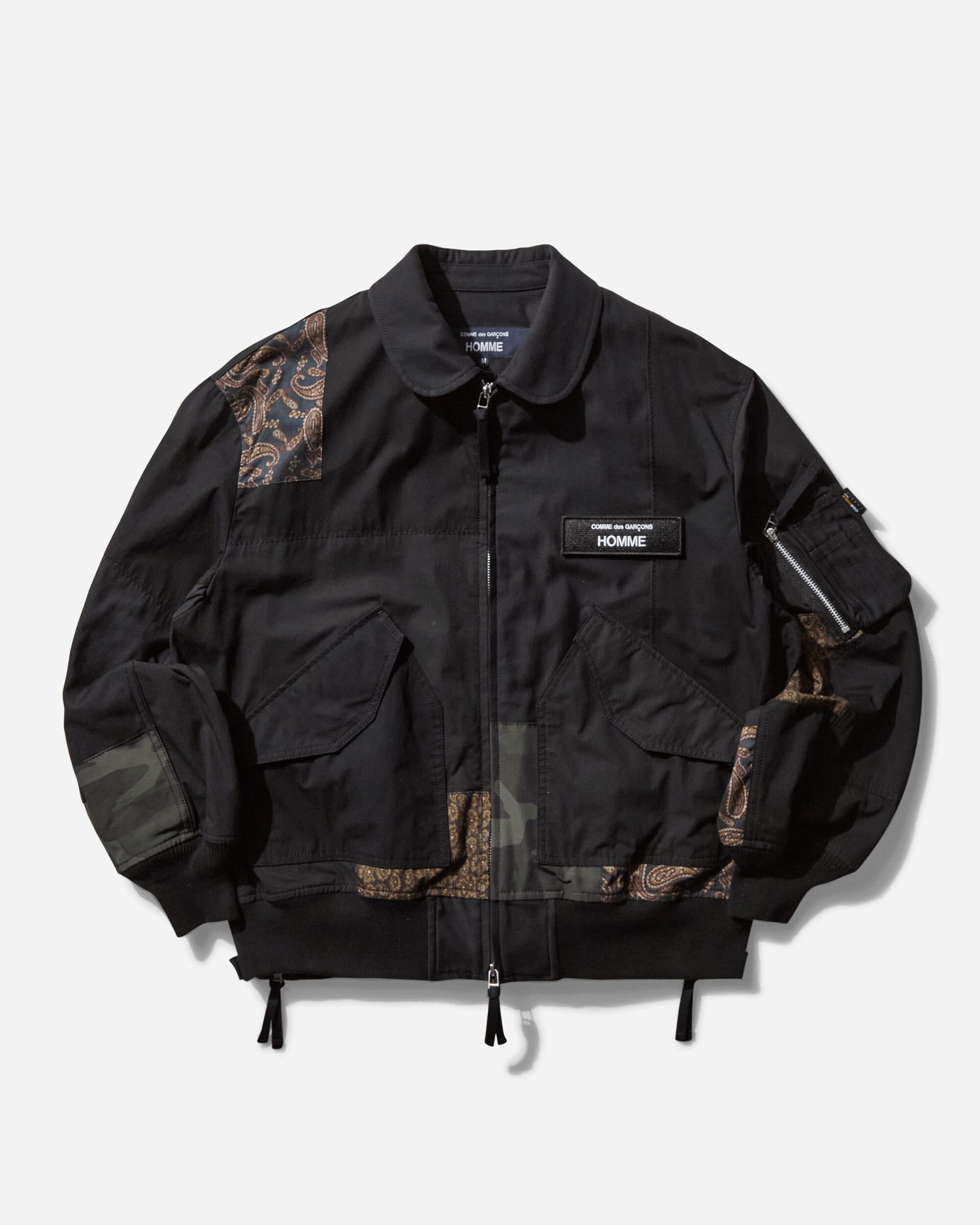 Bomber bunda Comme des Garçons Patchwork Bomber Jacket Čierna | HO-J023-051 001, 1