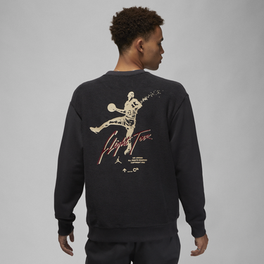 Mikina Jordan Flight Heritage Crew Sweat Čierna | DV1619-045, 1