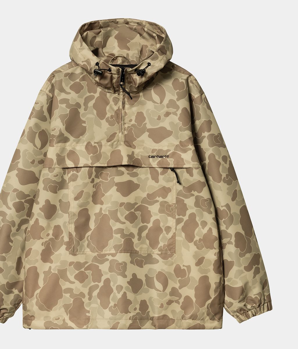 Vetrovka Carhartt WIP Carhartt WIP Camo Duck Windbreaker Pullover Béžová | I030262_15, 0