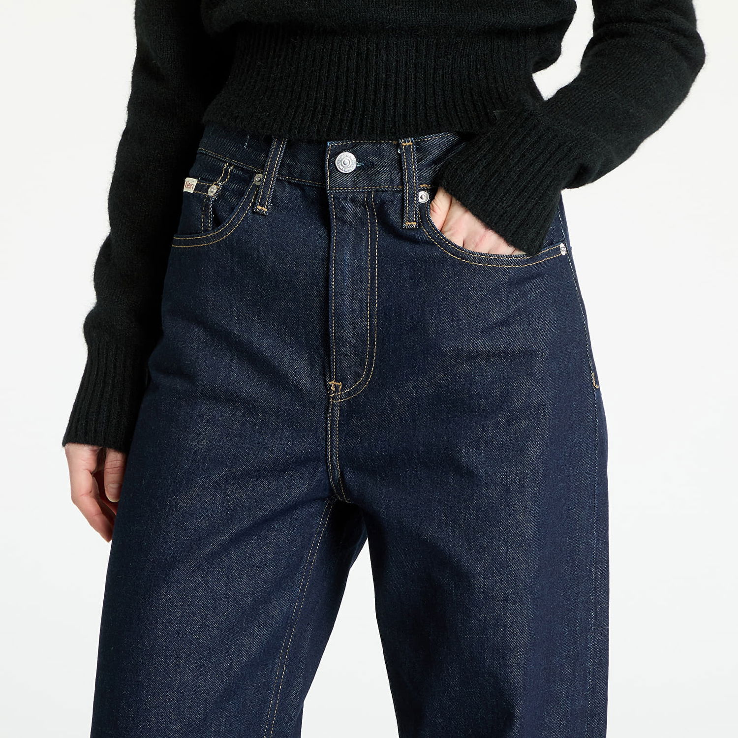 Džínsy CALVIN KLEIN Calvin Klein Jeans Barrel Jeans W27/L32 Modrá | J20J225469 1AP, 1