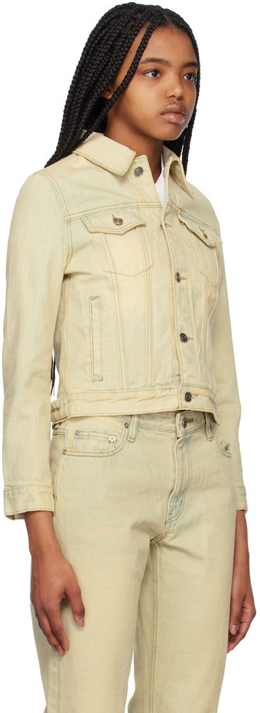 Bunda We11done Faded Denim Jacket Žltá | WD-DJ1-23-371-W-BG, 1