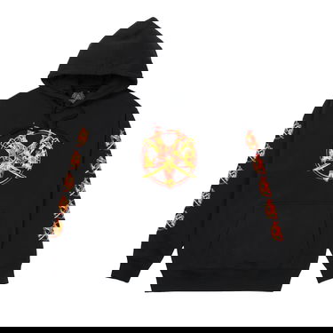 Mikina Palace Flamed Hoodie Čierna | P21HD014, 1