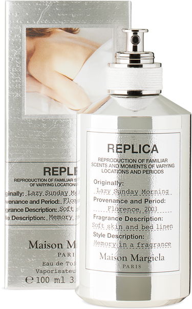 Parfémy a vône Maison Margiela REPLICA Lazy Sunday Morning Eau de Toilette, 100 mL Biela | 3614273961868, 1