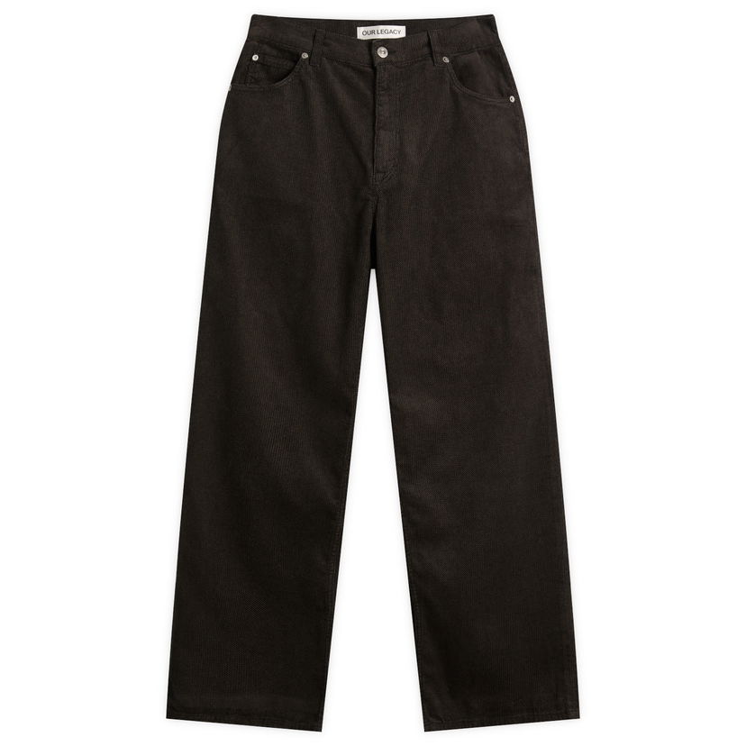 Džínsy OUR LEGACY Vast Cut Jeans Twill Cord Hnedá | M4255VD