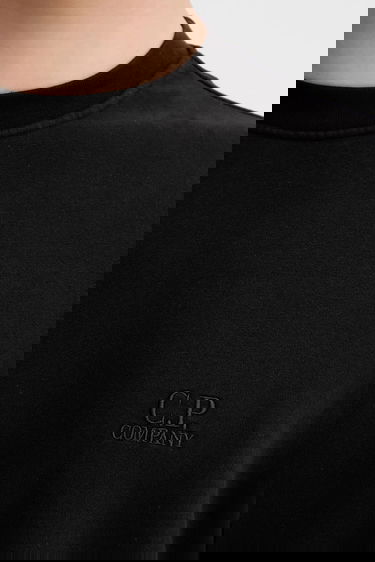 Mikina C.P. Company C.P. Company Crewneck Sweatshirt Čierna | RFCMSS718B006372G, 4