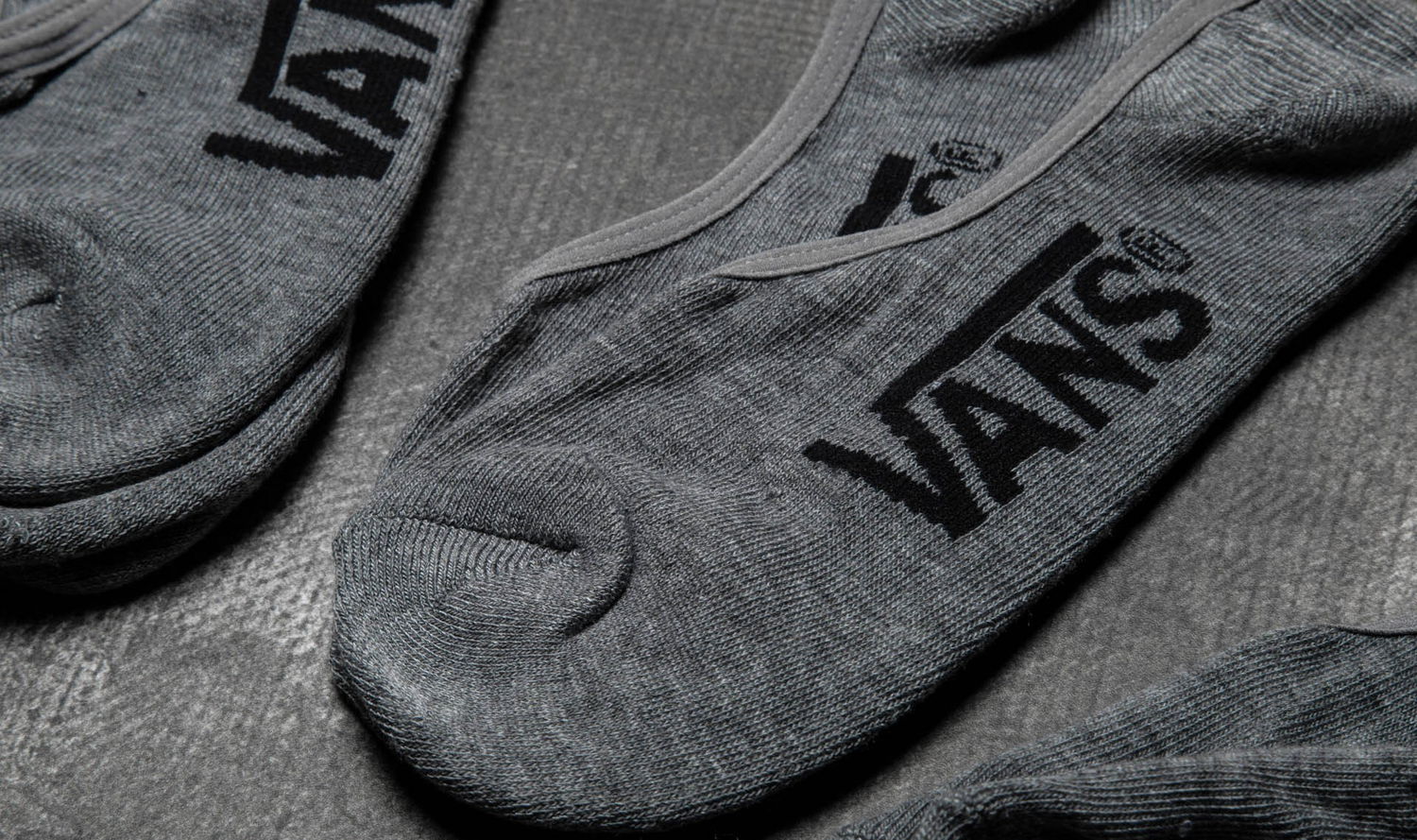 Ponožky Vans Classic Super No Show Socks (3 Pack) Šedá | vn000xs9htg1, 1