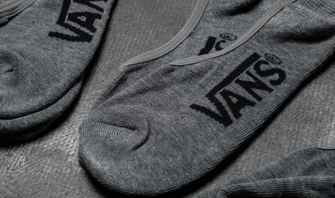 Ponožky Vans Classic Super No Show Socks (3 Pack) Šedá | vn000xs9htg1, 1