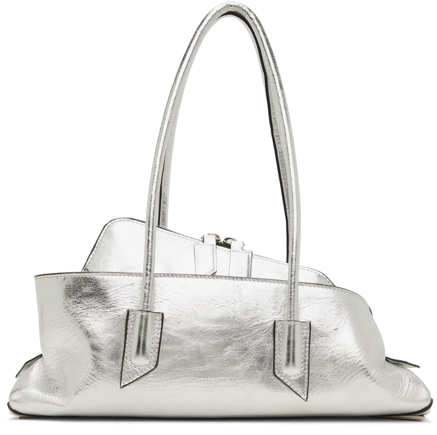 Kabelka The Attico 'La Passeggiata' Small Top Handle Bag Metalická | 250WAH00058 LBT070AA, 0