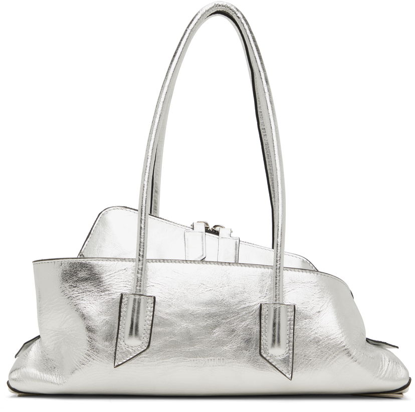 Kabelka The Attico 'La Passeggiata' Small Top Handle Bag Metalická | 250WAH00058 LBT070AA