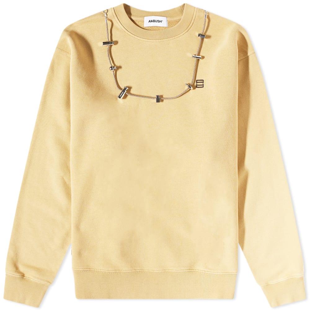 Mikina Ambush Stoppers Crew Sweat Béžová | BMBA028S23FLE0016264, 0