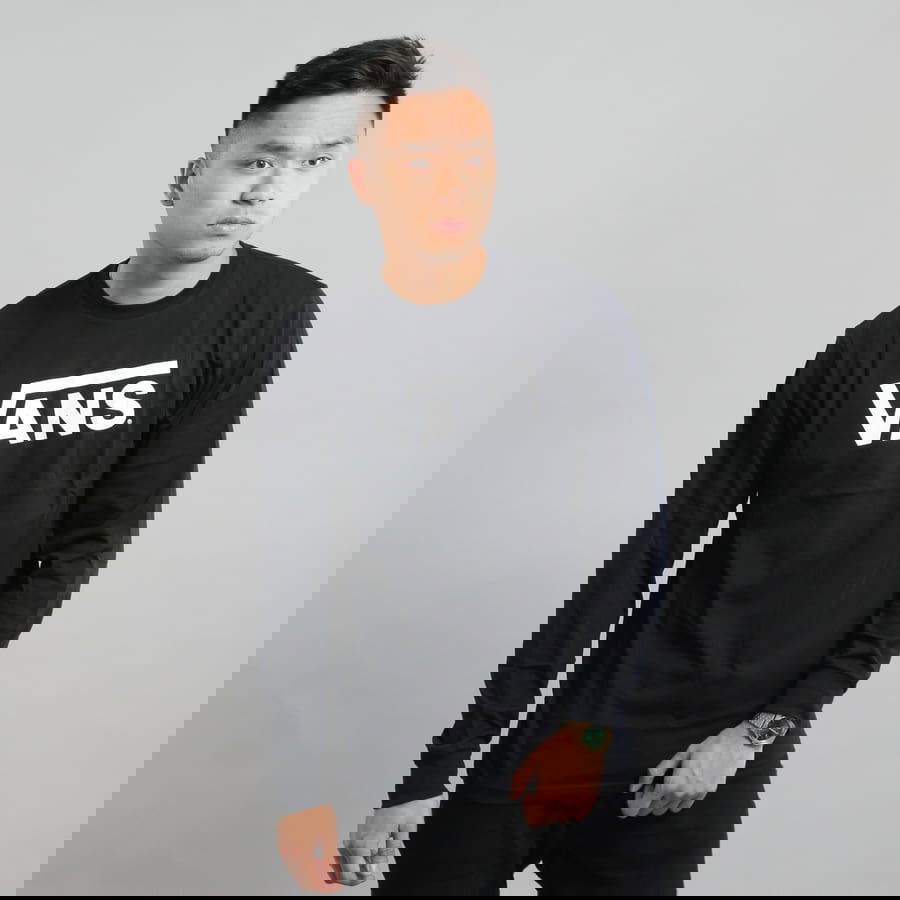 Tričko Vans Classic Long Sleeve Tee Čierna | VN000K6HY281, 0