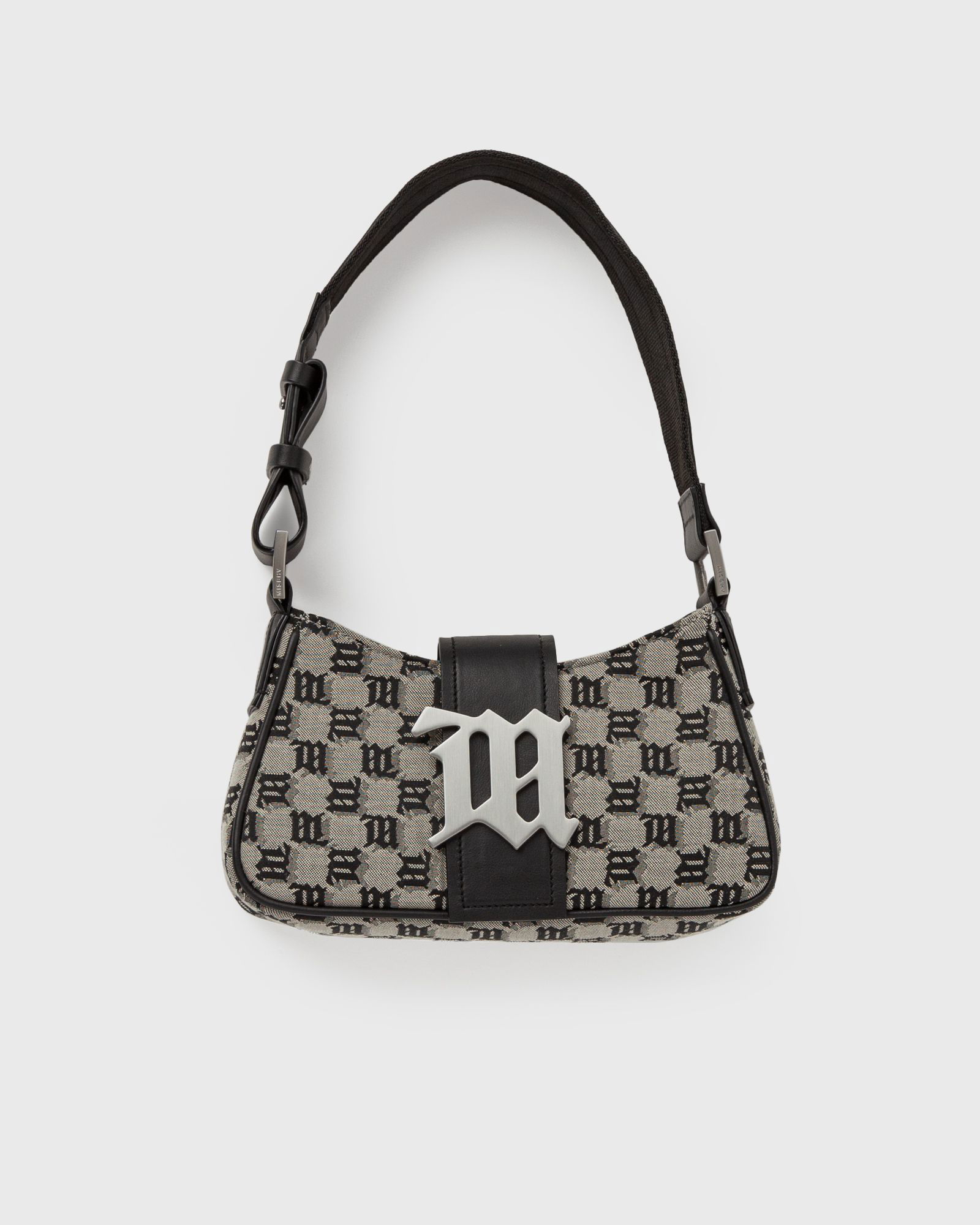 Jacquard Monogram Shoulder Bag Small