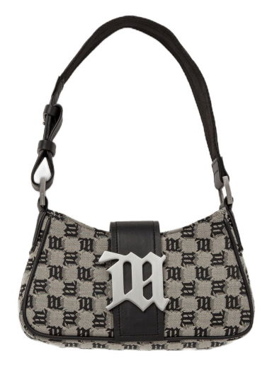 Taška cez rameno MISBHV Jacquard Monogram Shoulder Bag Small Šedá | 5902898166453