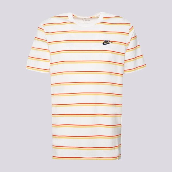 Tričko Nike Club Stripe T-Shirt Biela | DZ2985-100, 0