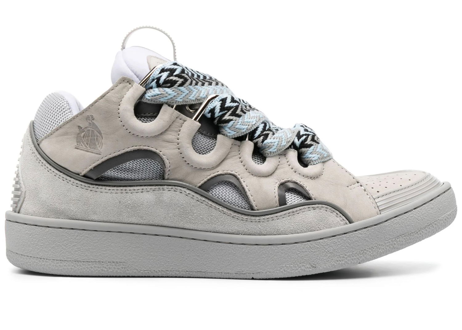 Tenisky a topánky LANVIN Leather Curb "Light Grey Blue" Šedá | FMSKRK11DRAGA 2313, 0