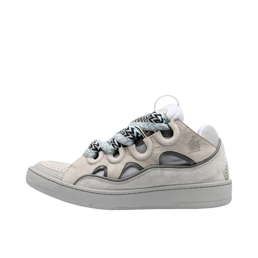 Tenisky a topánky LANVIN Leather Curb "Light Grey Blue" Šedá | FMSKRK11DRAGA 2313
