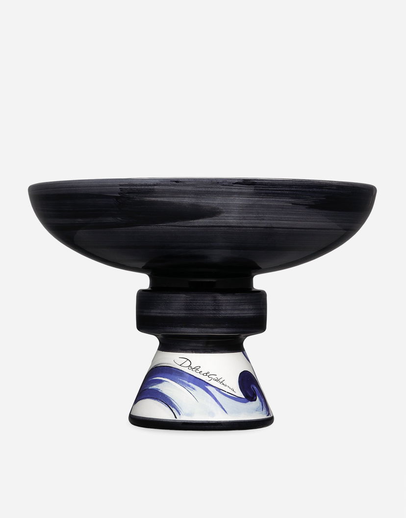 Home decor Dolce & Gabbana Dolce & Gabbana Ceramic Serving Platter Modrá | TCC189TCACDUB001