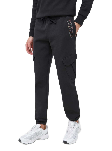 Tepláky GUESS Sweatpants Čierna | M3RB16.KBDE2