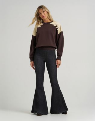 Mikina Wrangler Lainey Wilson Lainey Crew Neck XS Rôznofarebný | 112374955:XS, 2
