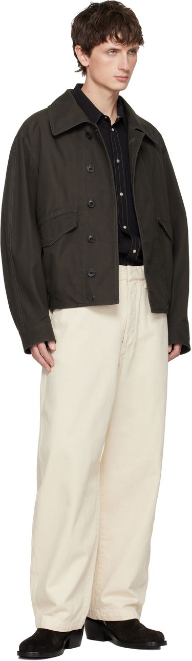 Bunda LEMAIRE LEMAIRE Boxy Blouson Jacket Hnedá | OW1169 LF1452, 3